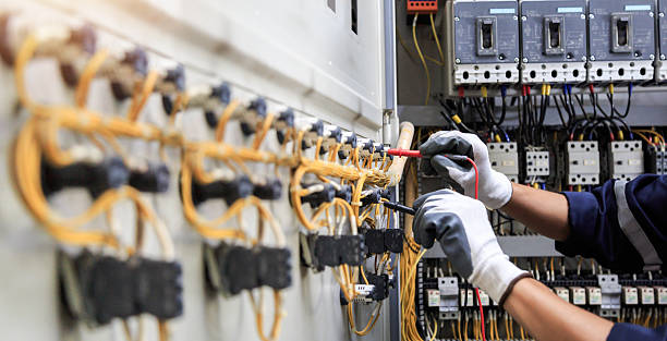 Professional Electrician technician working in Chester, PA